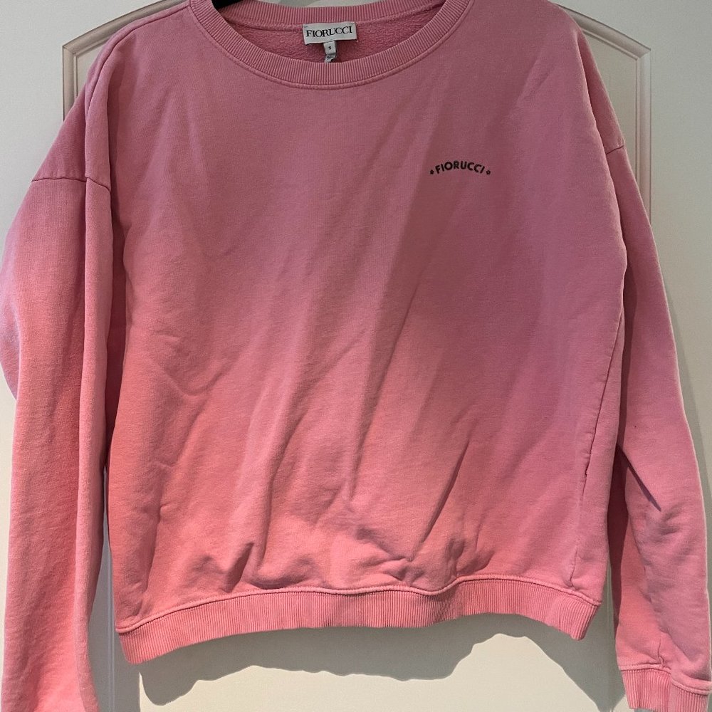 Fiorucci Pink Sweatshirt Small
